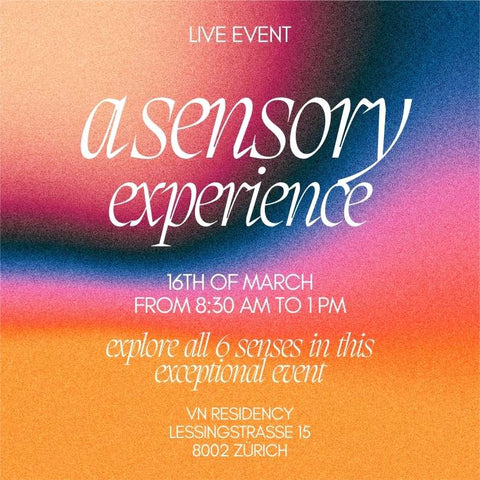 a sensory experience - 16. März