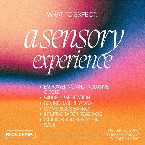 a sensory experience - 16th of March
