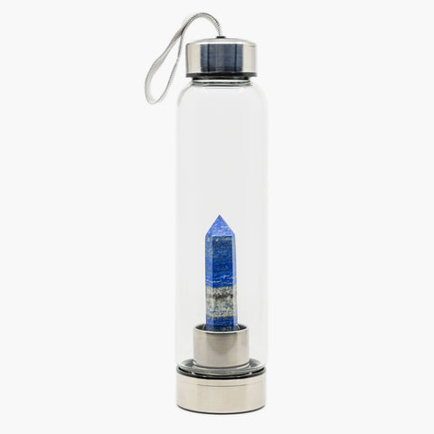 Crystal Water Bottle - Lapis Lazuli