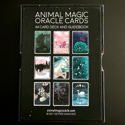 Cartes oracle de la magie des animaux